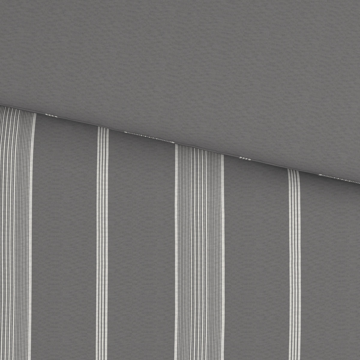 BETTWÄSCHE REMSA Flanell 200/200 cm  - Grau, KONVENTIONELL, Textil (200/200cm) - Esposa