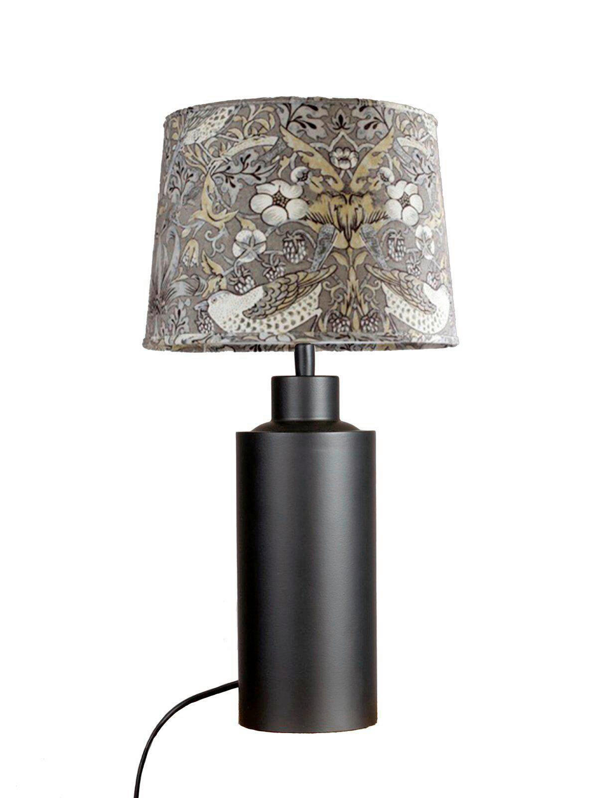 TISCHLEUCHTE PR Home SOLO 15/32 cm   - Schwarz/Grün, LIFESTYLE, Metall (15/32cm)