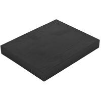 WANDBOARD Metall, Holzwerkstoff Schwarz  - Schwarz, Basics, Holzwerkstoff/Metall (30/3,8/23,5cm) - Boxxx