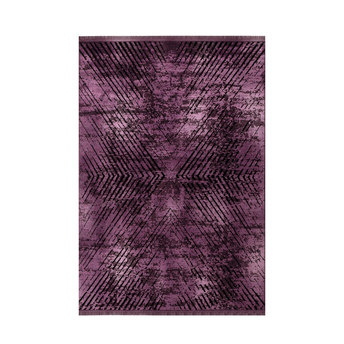 LÄUFER 80/250 cm Elite  - Lila, Design, Textil (80/250cm) - Novel