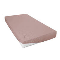 SPANNLEINTUCH 120/200 cm Jersey  - Dunkelbraun, Basics, Textil (120/200cm)