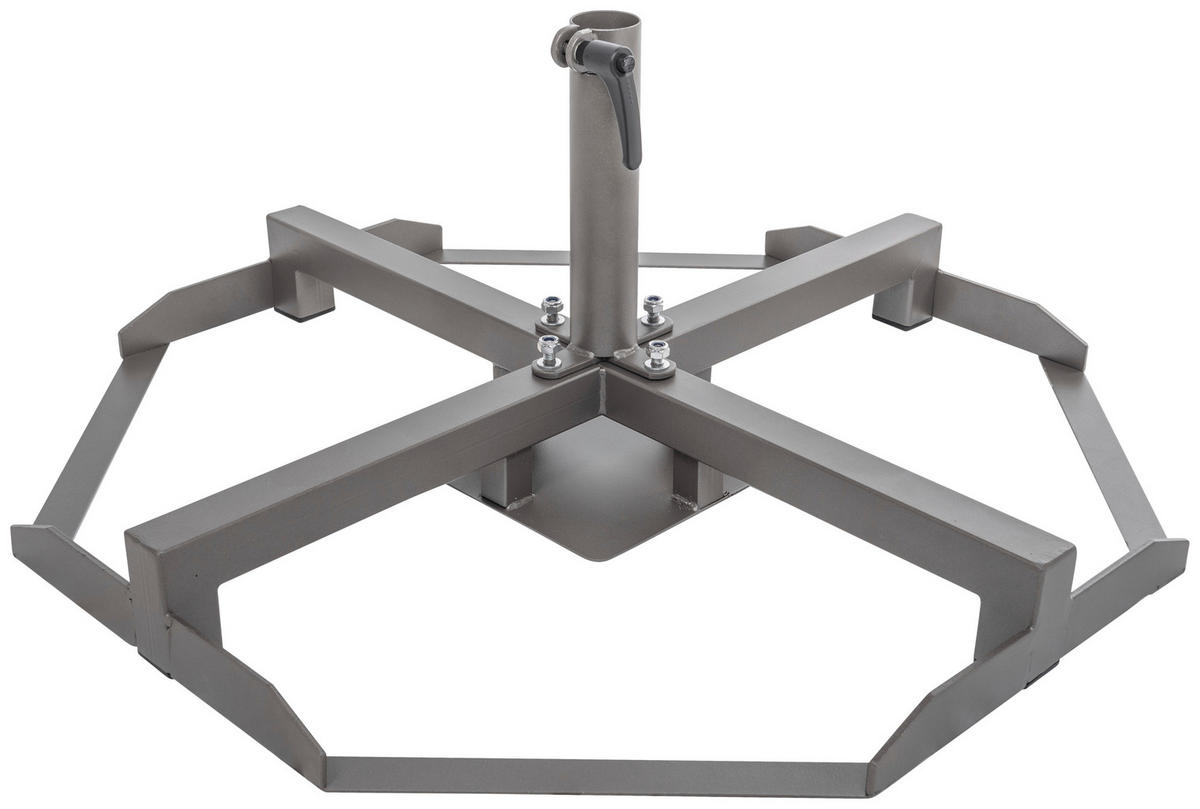 SONNENSCHIRMSTÄNDER Anthrazit  - Anthrazit, Basics, Metall (80/20/80cm) - Doppler