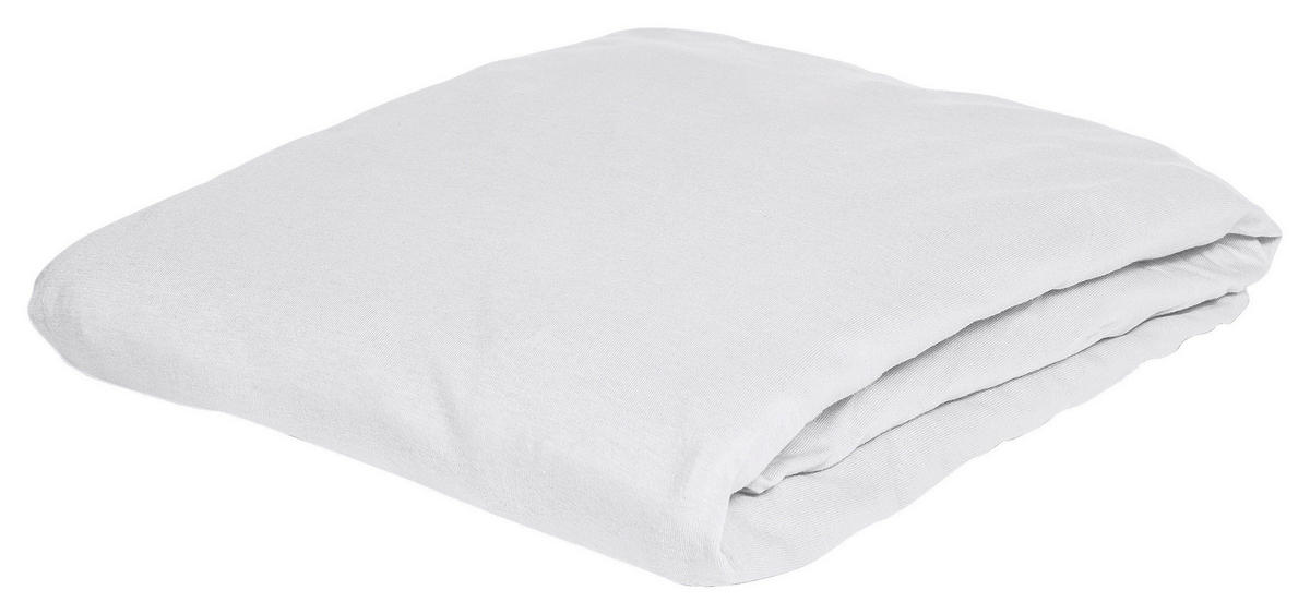 SPANNBETTTUCH Jersey  - Grau, KONVENTIONELL, Textil (190/200cm) - Irisette