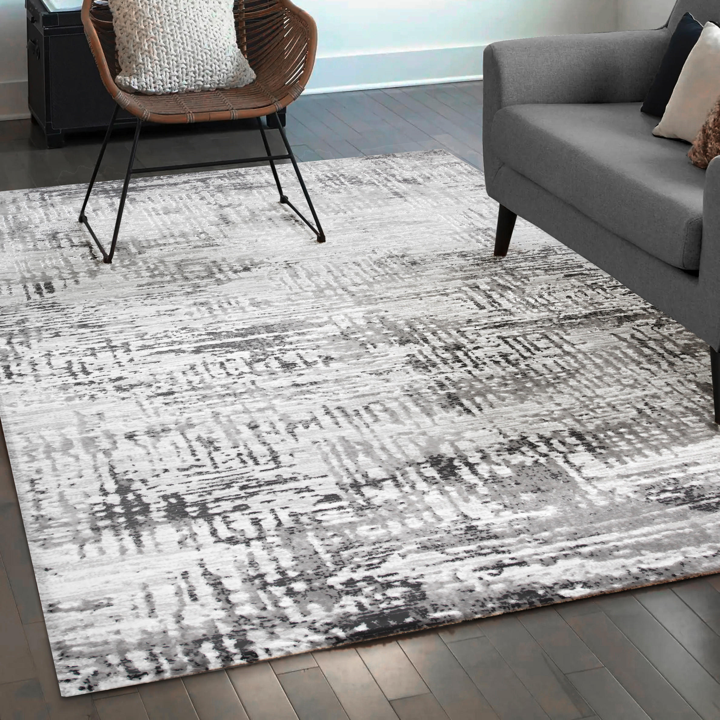 LÄUFER 80/300 cm Harmony  - Hellgrau, LIFESTYLE, Textil (80/300cm) - Novel