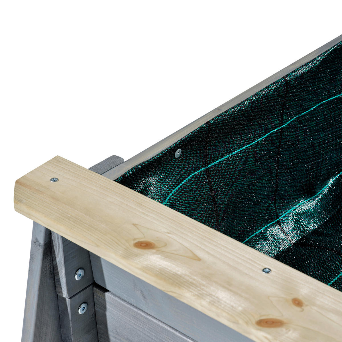 HOCHBEET EXIT L Holz  - Grau, KONVENTIONELL, Holz (94/68/50cm) - EXIT Toys