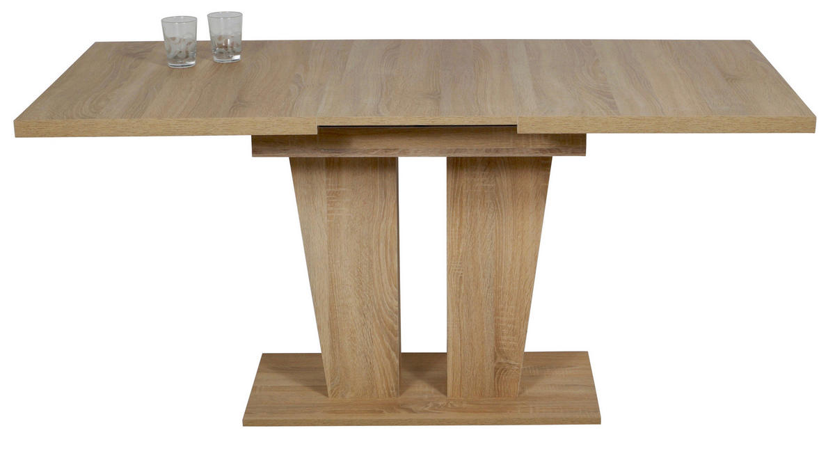 ESSTISCH in Holzwerkstoff 120/80/76 cm  - Sonoma Eiche, KONVENTIONELL, Holzwerkstoff (120/80/76cm) - MID.YOU