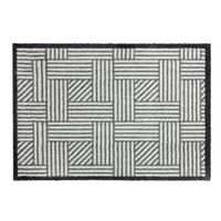 FUßMATTE 67/100 cm Manhattan  - Silberfarben/Grau, Design, Textil (67/100cm) - Schöner Wohnen