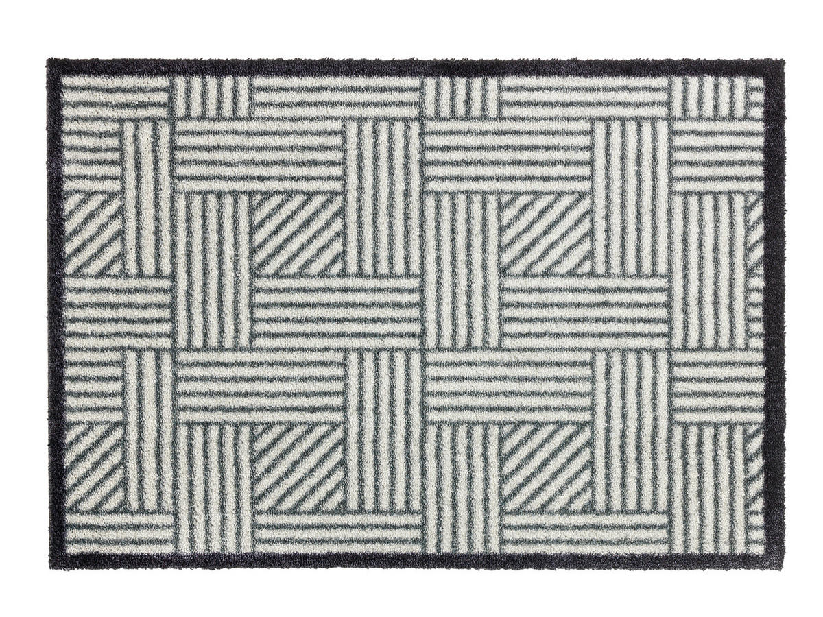 FUßMATTE 67/100 cm Manhattan  - Silberfarben/Grau, Design, Textil (67/100cm) - Schöner Wohnen