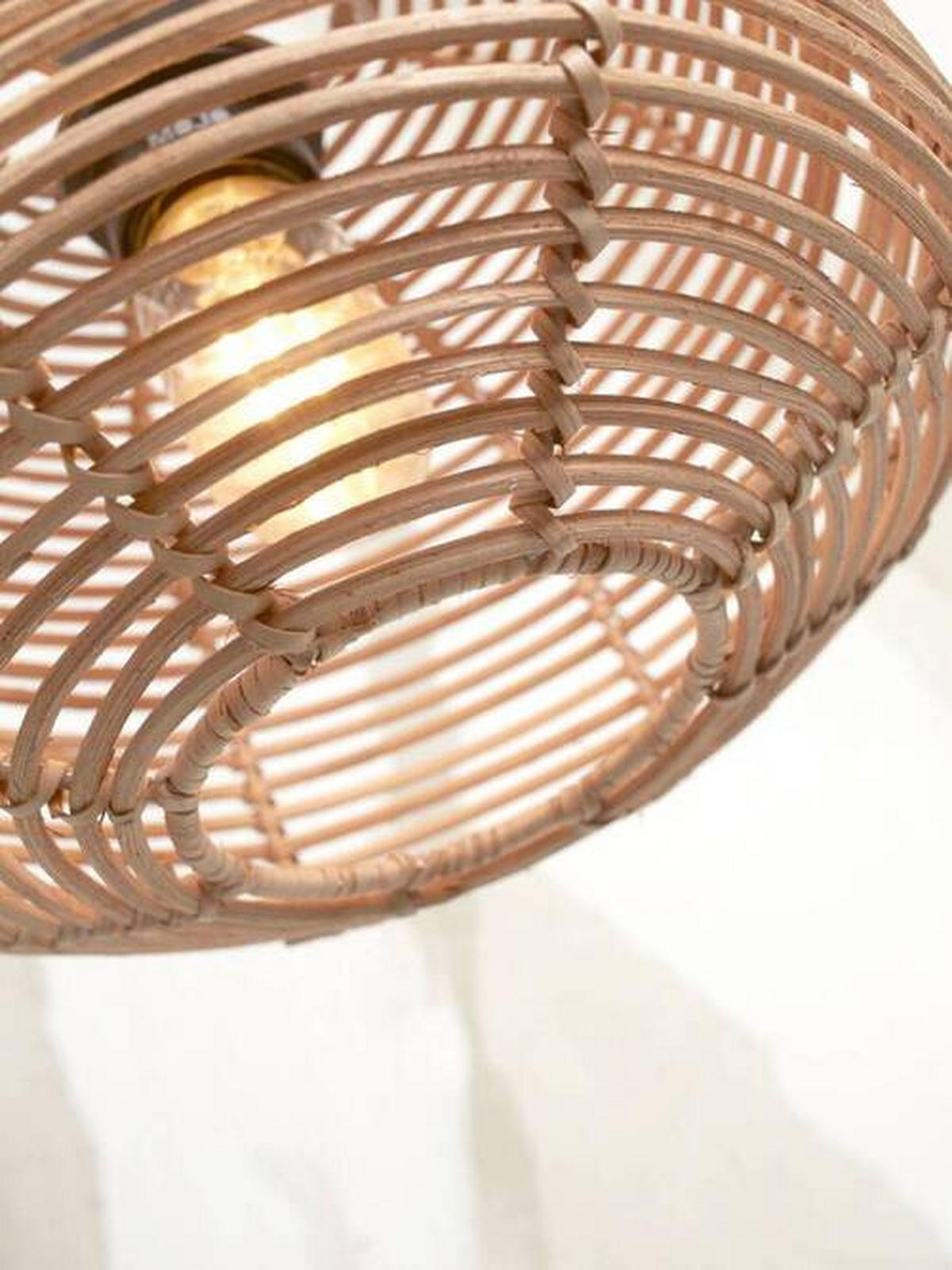 DECKENLEUCHTE GOOD&MOJO 25/25/20 cm   - Naturfarben, Trend, Holz (25/25/20cm) - Good & Mojo