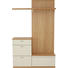 GARDEROBE - Eichefarben/Creme, Design, Holz/Holzwerkstoff (135/218,3/39,1cm) - Invivus GARDEROBE - Eichefarben/Creme, Design, Holz/Holzwerkstoff (135/218,3/39,1cm) - Invivus