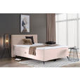 BOXBETT 160/200 cm  in Rosa  - Schwarz/Rosa, Design, Holz/Holzwerkstoff (160/200cm) - Xora