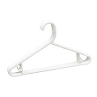 KINDERKLEIDERBÜGELSET Kunststoff  - Weiß, Basics, Kunststoff - My Baby Lou