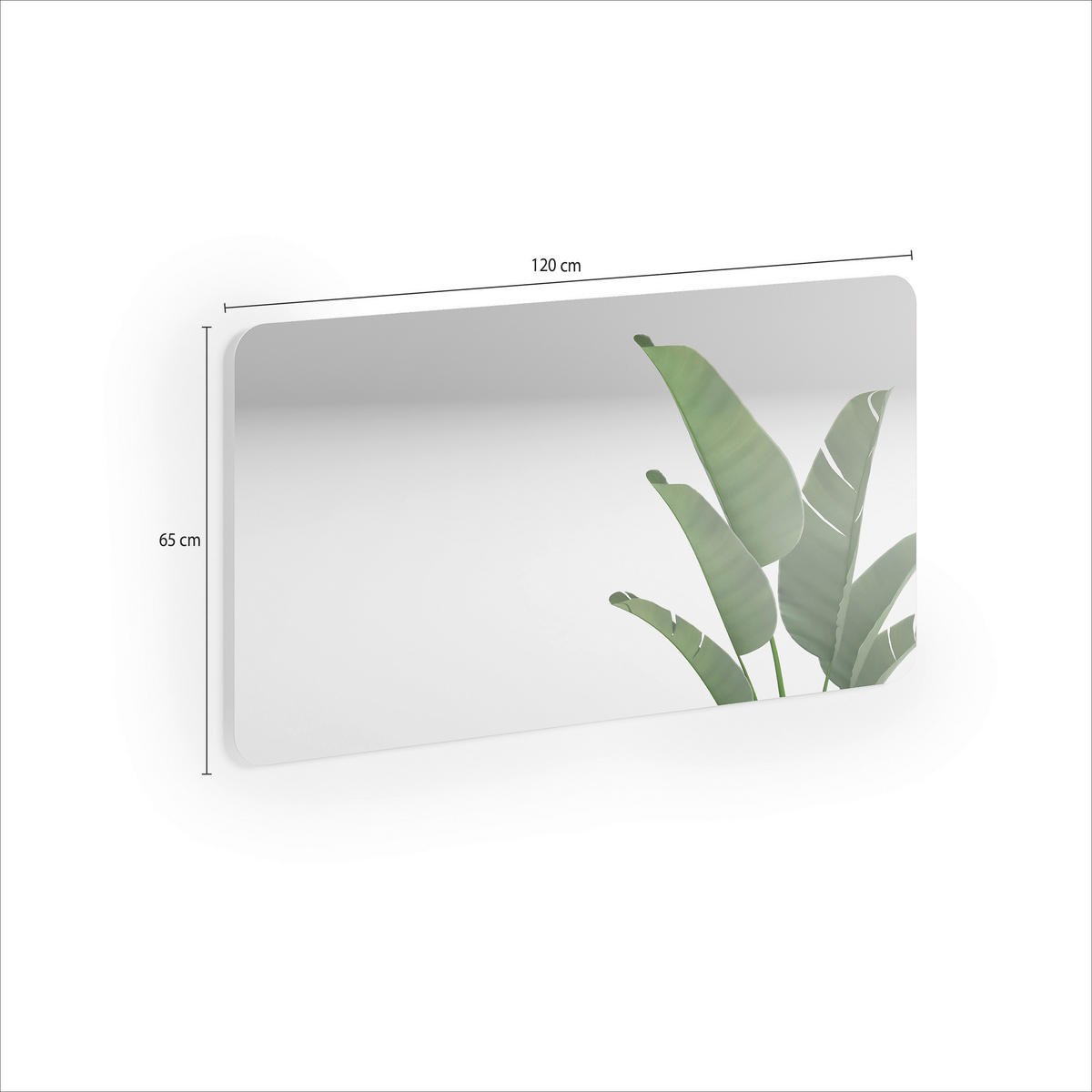 SPIEGEL 120/65/2 cm  - Design, Glas (120/65/2cm) - Voleo