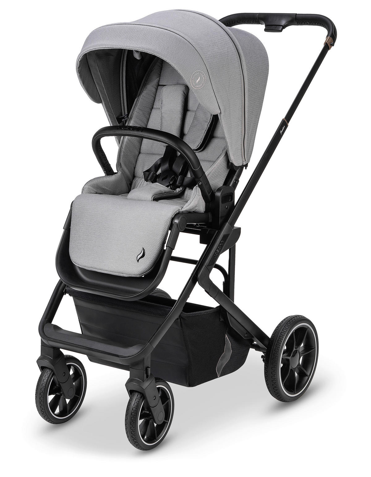 KOMBIKINDERWAGEN  Juntos  Rock  - Hellgrau, Basics (84/97,5/53,5cm) - Osann