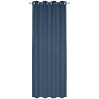 ZAVJESA ZA ZAMRAČIVANJE plava  140/245 cm  - plava, Basics, tekstil (140/245cm) - Esposa