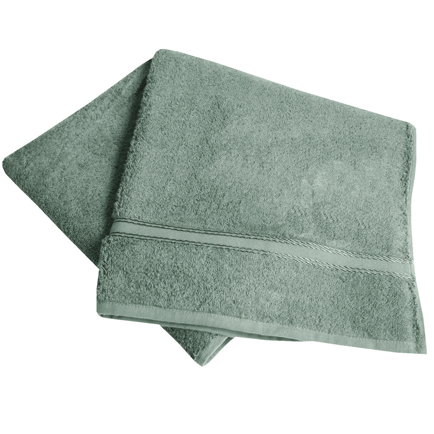 SAUNATUCH 67/200 cm Sauna Salbeigrün  - Salbeigrün, Basics, Textil (67/200cm) - Esposa