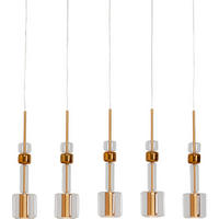 HÄNGELEUCHTE Candy Bar 103/60/13 cm   - MODERN, Glas/Metall (103/60/13cm) - Kare-Design