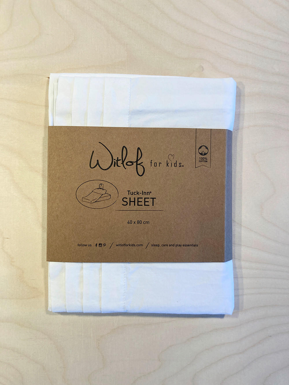 BABYDECKE 40/80 cm  - Basics (40/80cm) - Witlof for Kids