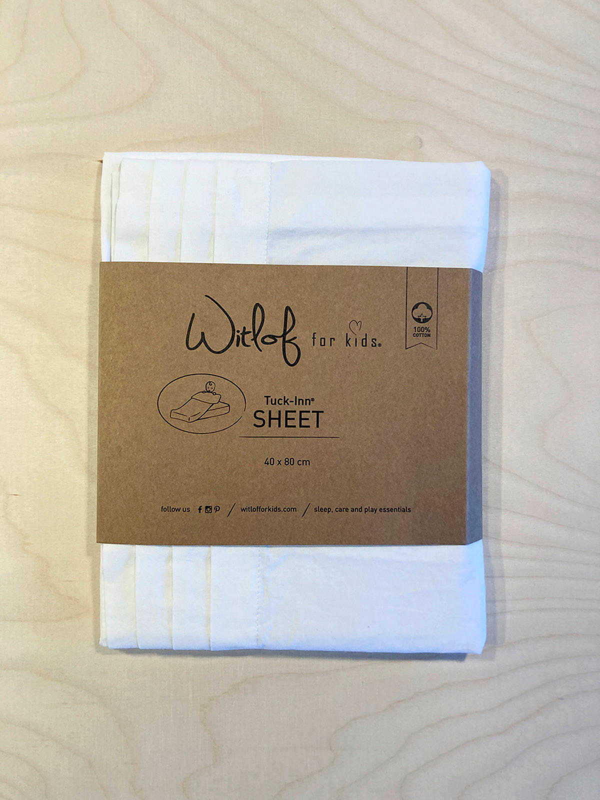 BABYDECKE 40/80 cm  - Basics (40/80cm) - Witlof for Kids