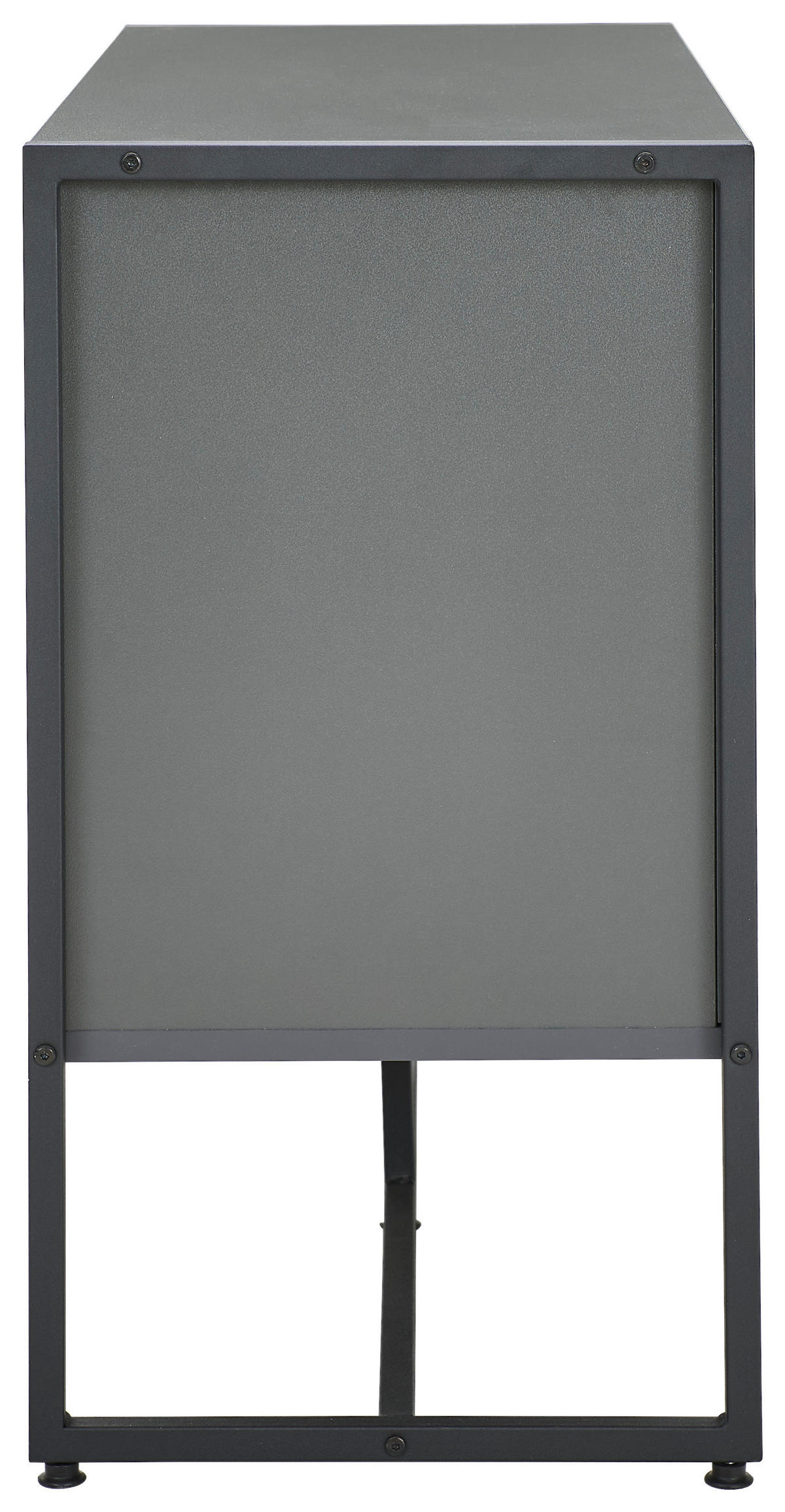 SIDEBOARD  in 100/75/41 cm  - Anthrazit/Schwarz, MODERN, Holzwerkstoff/Metall (100/75/41cm) - Novel
