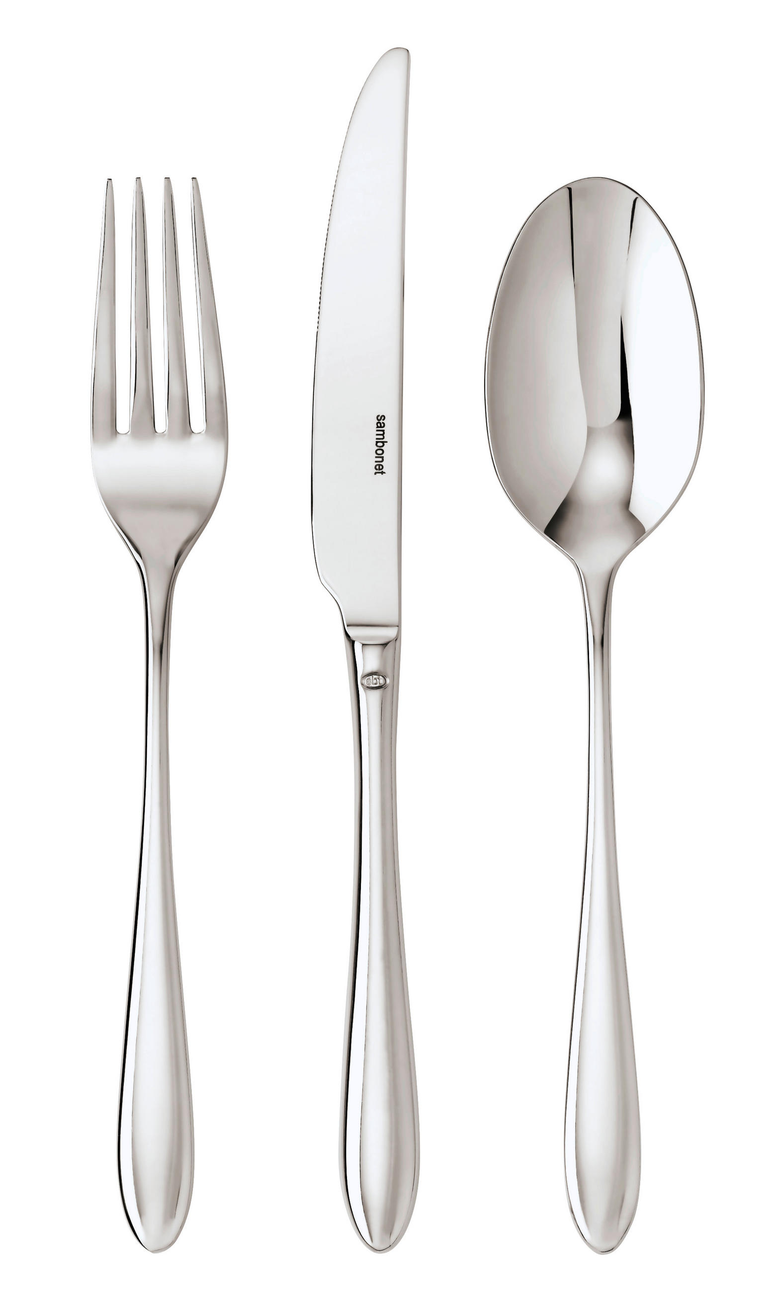SET PRIBORA ZA JELO  24-dijelni      - Konvencionalno, metal (51/31/10cm) - Sambonet