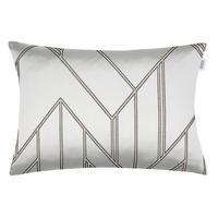 KISSENHÜLLE Elian 38/58 cm  - Anthrazit/Beige, KONVENTIONELL, Textil (38/58cm) - Schöner Wohnen