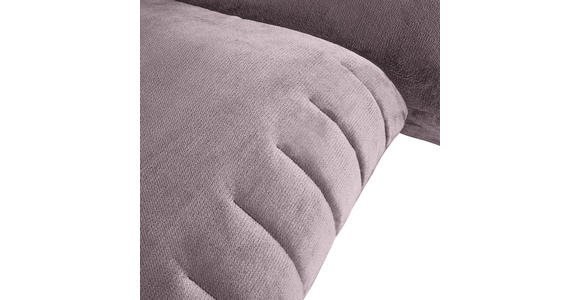 ECKSOFA Grau Plüsch  - Schwarz/Grau, KONVENTIONELL, Kunststoff/Textil (270/170cm) - Carryhome