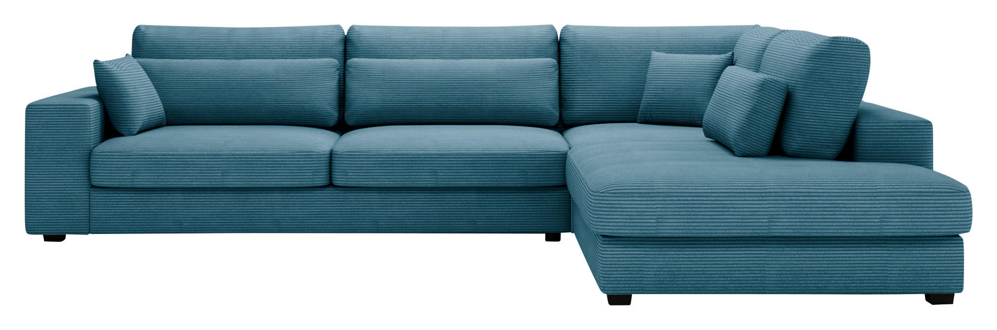 Carryhome Ecksofa Blau 314x250 cm