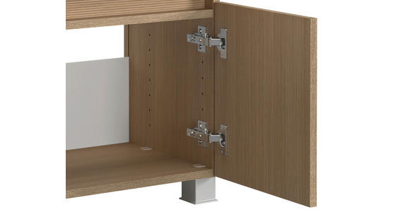 WASCHBECKENUNTERSCHRANK 60/54/35 cm  - Sandfarben/Eichefarben, KONVENTIONELL, Holzwerkstoff/Kunststoff (60/54/35cm) - Xora