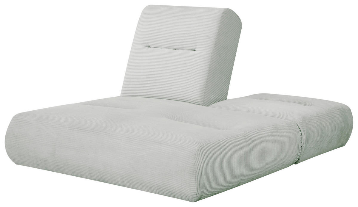 SCHLAFSOFA in Textil Hellgrau  - Hellgrau, Design, Textil (159/88/160cm) - Livetastic