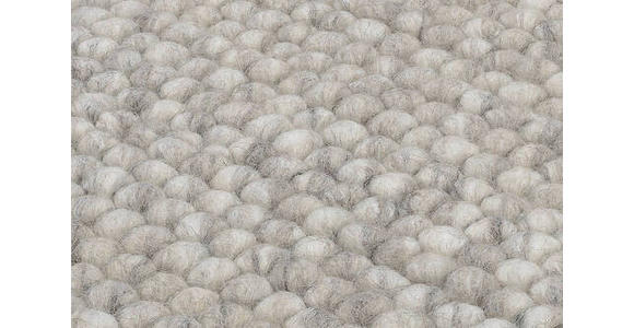 HANDWEBTEPPICH 170/240 cm Helsinki  - Silberfarben, Basics, Textil (170/240cm) - Linea Natura