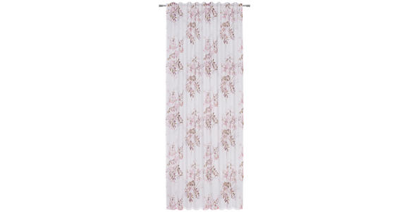 FERTIGVORHANG halbtransparent - Beere, KONVENTIONELL, Textil (140/245cm) - Esposa
