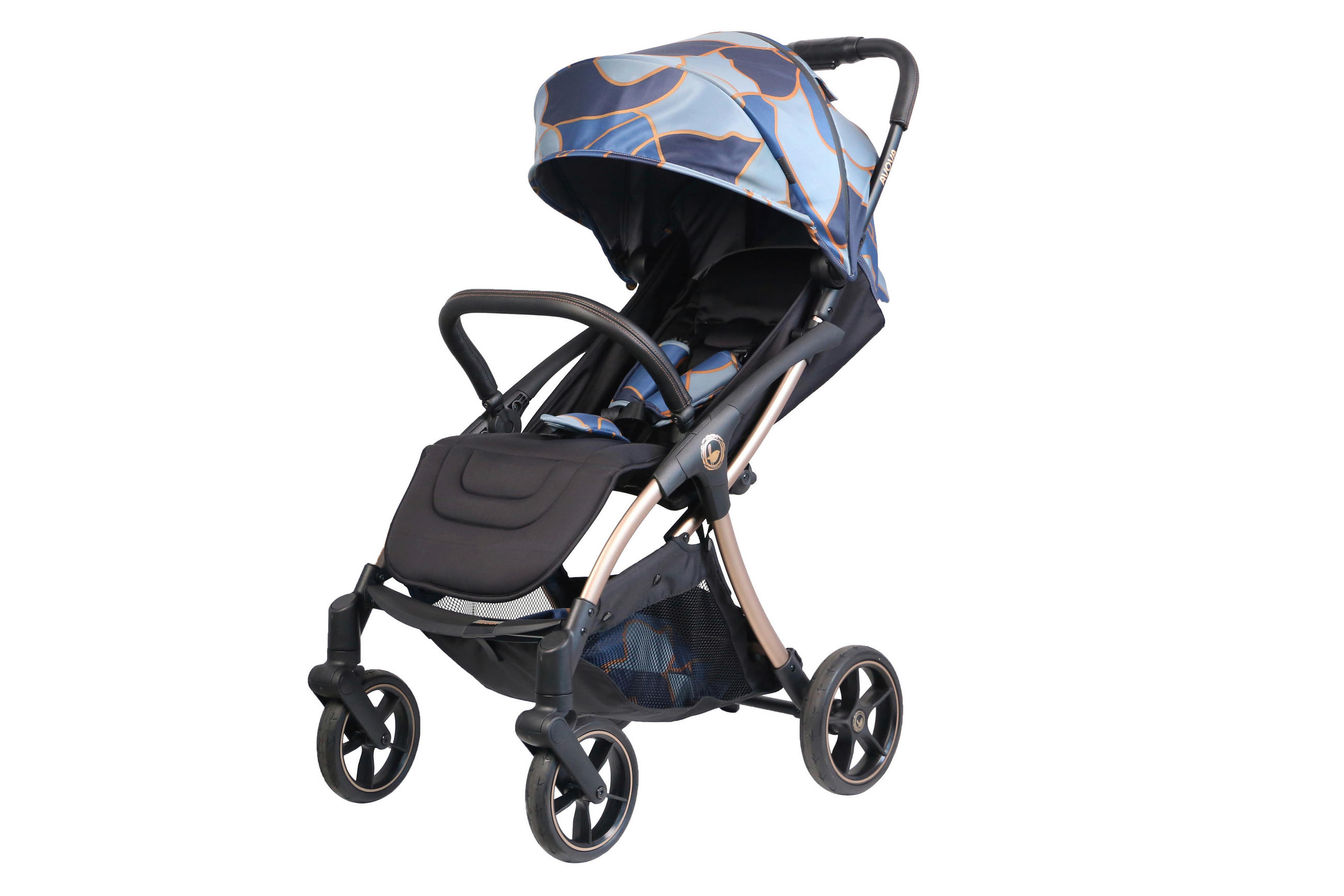 BUGGY City Ranger  - Blau/Schwarz, Basics, Kunststoff/Metall (49/105,5/81cm) - AVOVA