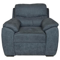FOTELJA drvo, tekstil, drvni materijal  tamno plava   - tamno plava, Moderno, drvni materijal/drvo