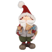 TÉLAPÓ - krémszínű/barna, Lifestyle, műanyag/textil (10/22/10cm) - X-Mas