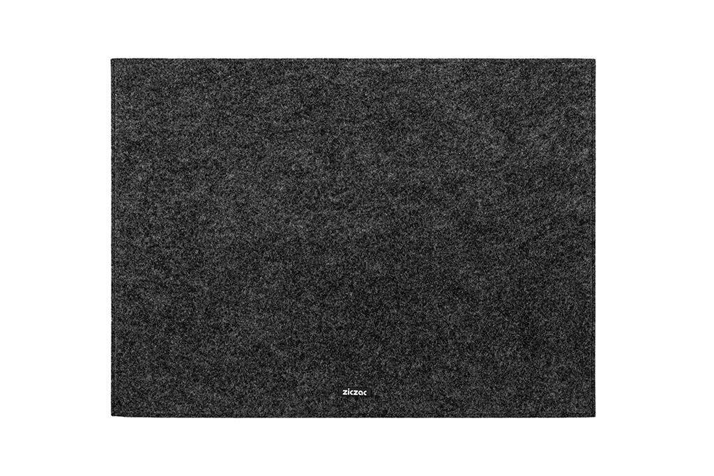 PODMETAČI ZA STOL tamno siva , tekstil  Nuno  - tamno siva, Basics, tekstil (33/45cm) - ZICZAC