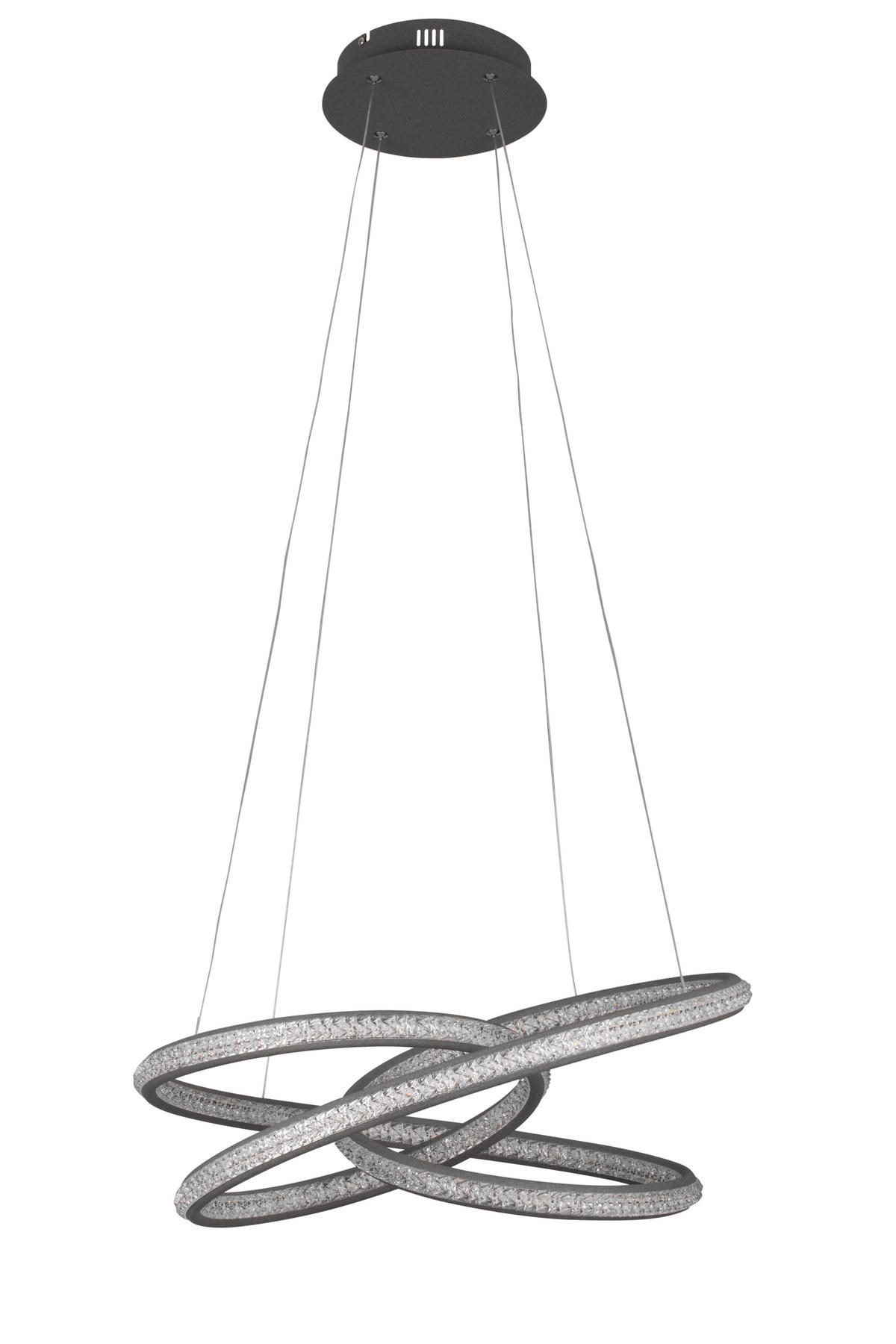 ZÁVESNÉ LED SVIETIDLO, 55/120 cm  - biela, Design, plast (55/120cm) - Ambiente