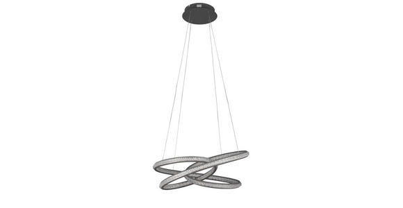 LED-HÄNGELEUCHTE 55/120 cm - Weiß, Design, Kunststoff (55/120cm) - Ambiente