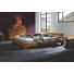 BALKENBETT Wildeiche massiv 160/200 cm - Eichefarben/Naturfarben, Design, Holz (160/200cm) - Hasena