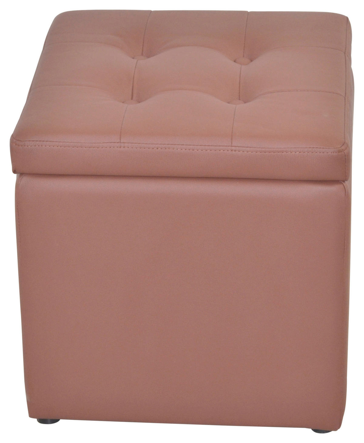 SITZWÜRFEL Uni Braun  - Braun, Design, Kunststoff (41/41/40cm) - MID.YOU