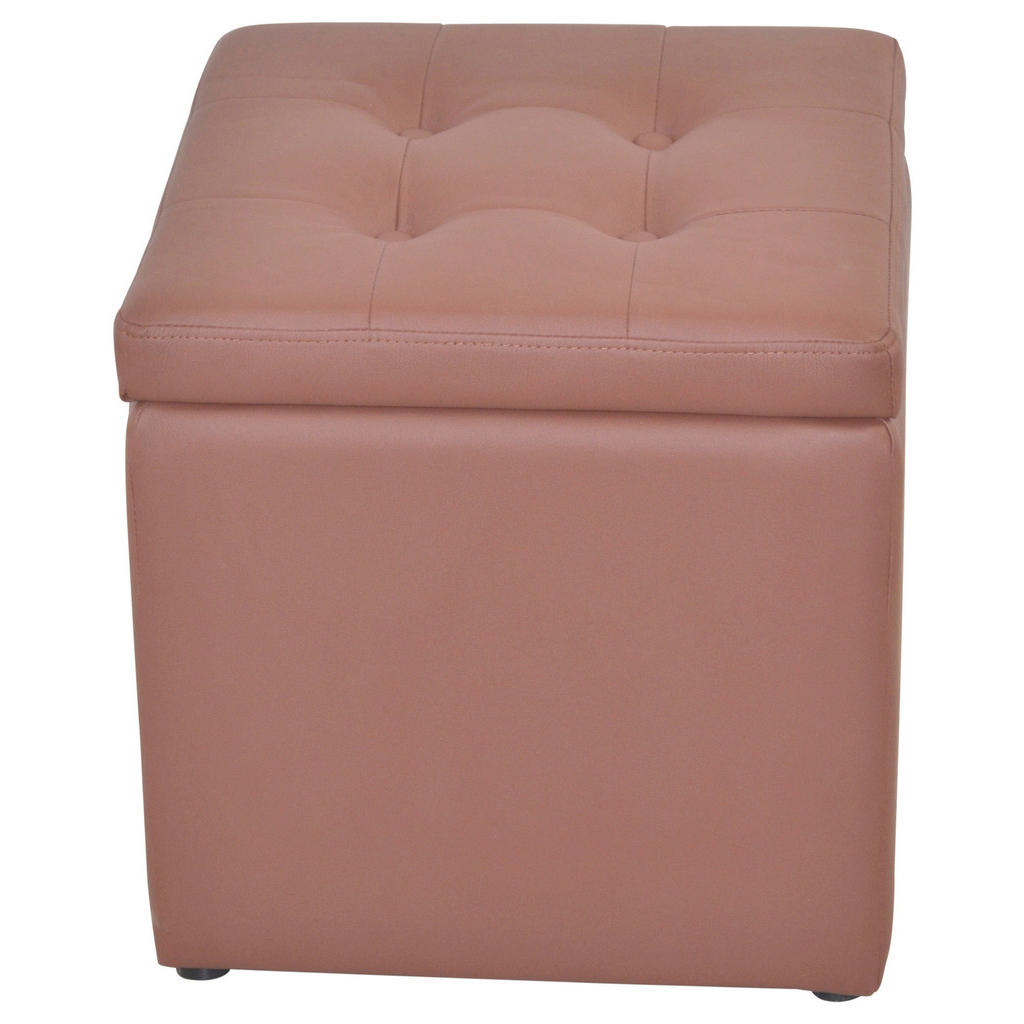 Thumbnail - Mid.you Sitzbox, Braun, Kunststoff, Uni, 41x40x41 cm, Stauraum, Wohnzimmer, Hocker, Sitzwürfel