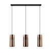 HÄNGELEUCHTE Tabiago 89/13/110 cm   - Roségold/Schwarz, Design, Metall (89/13/110cm) - Eglo