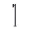 AUßENSTEHLEUCHTE 14,5/80 cm   - Rostfarben/Schwarz, KONVENTIONELL, Metall (14,5/80cm) - Nordlux