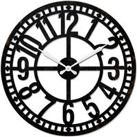 CEAS DE PERETE 60 cm   - negru, Lifestyle, metal (60cm) - Ambia Home