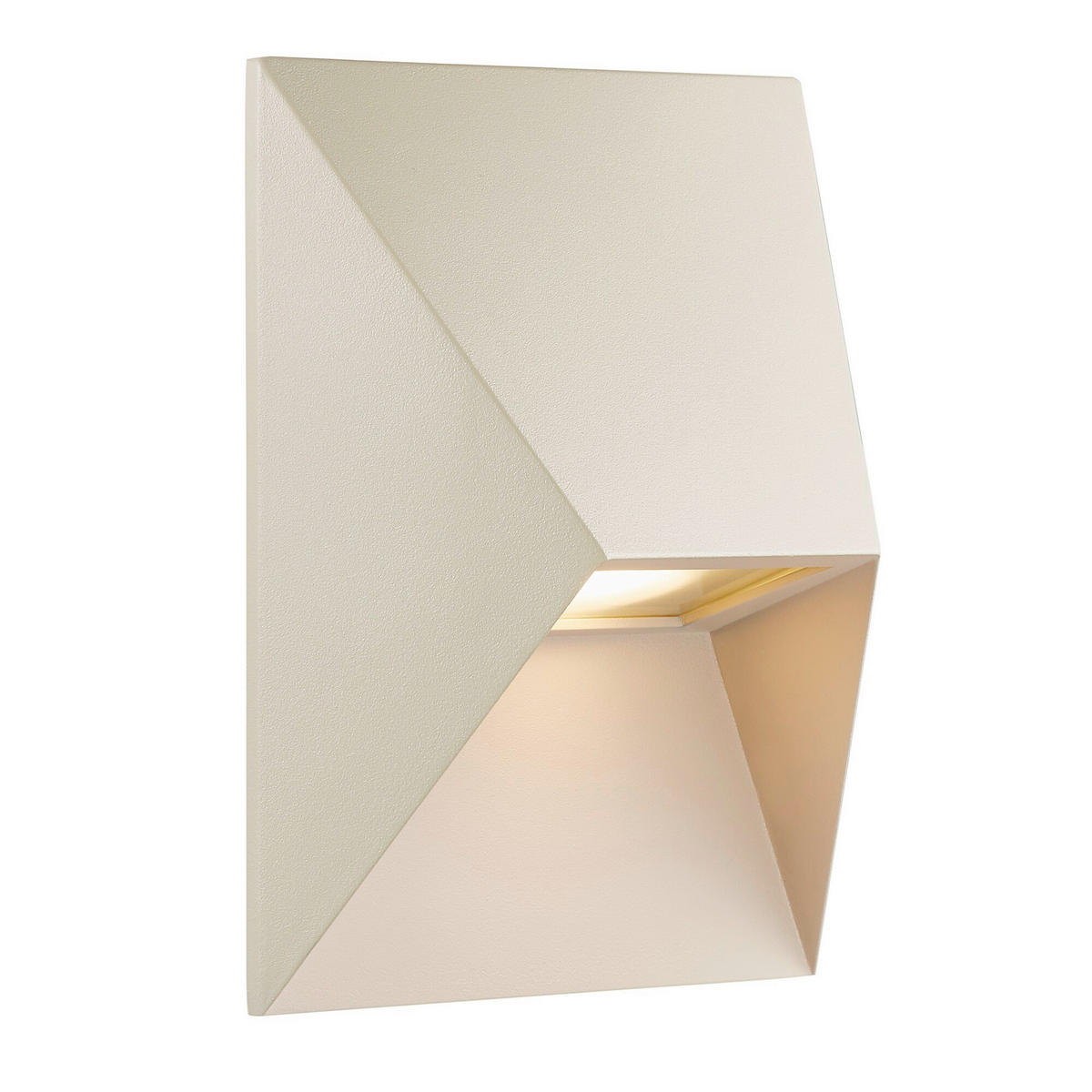 AUSSENWANDLEUCHTE Pontio 19/9/15 cm  - Sandfarben, Design, Metall (19/9/15cm) - Nordlux
