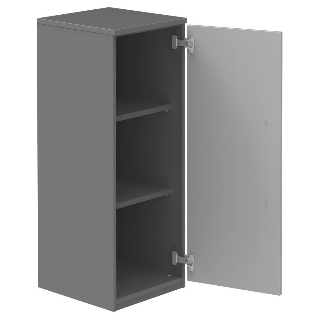 Thumbnail - Moderano Aktenschrank, Anthrazit, Hellgrau, Holzwerkstoff, 2 Fächer, 40x111.7x43 cm, Made in Germany, Arbeitszimmer, Akt...