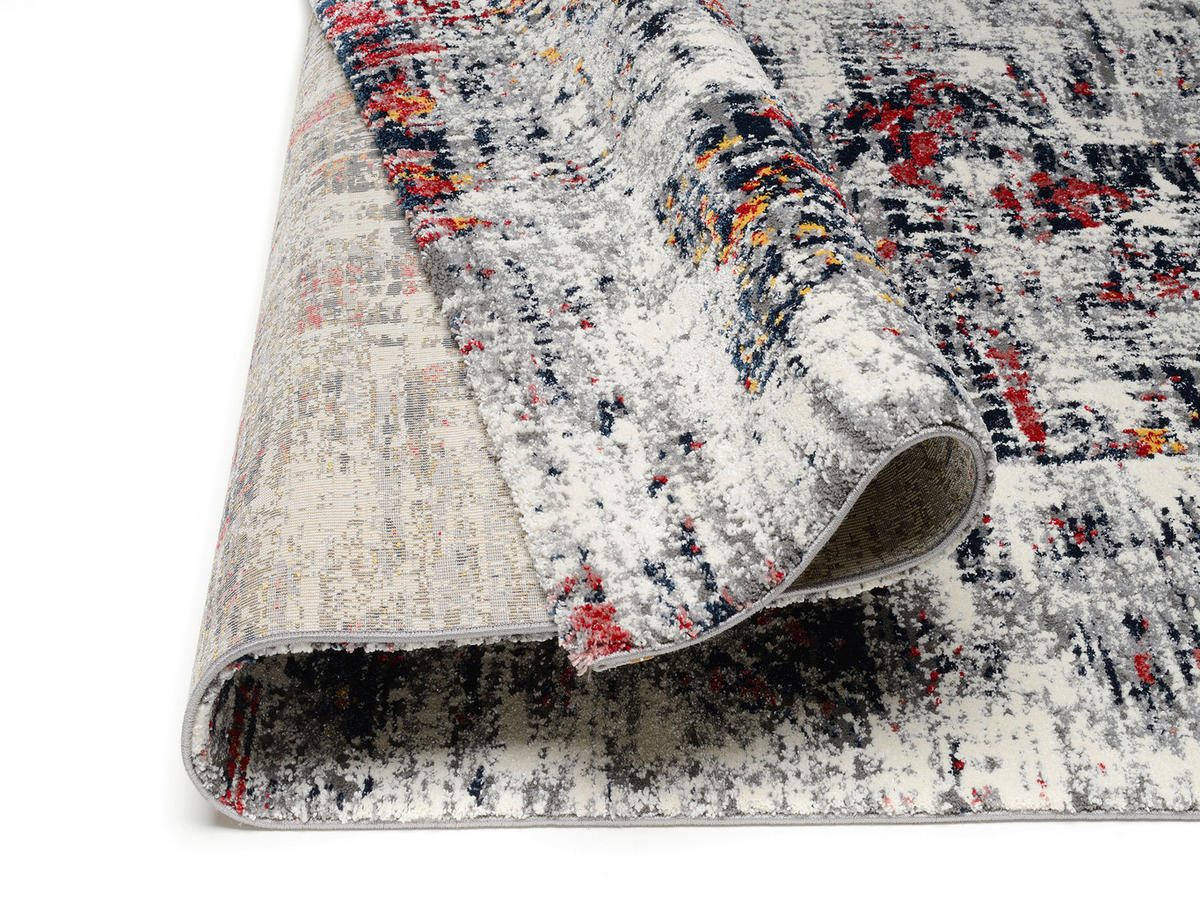 WEBTEPPICH 200/200 cm Timeline Autumn Multicolor  - Multicolor, Design, Textil (200/200cm) - Novel