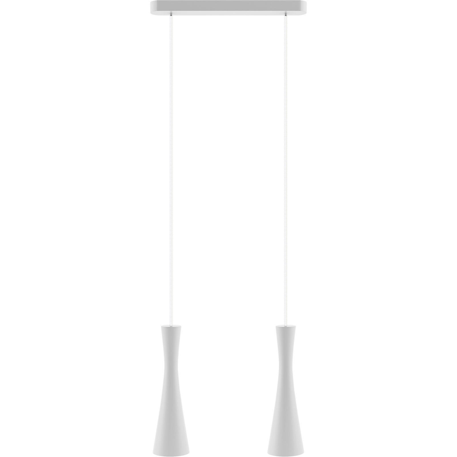 HÄNGELEUCHTE 37/150 cm  - Weiß, Design, Holz (37/150cm)