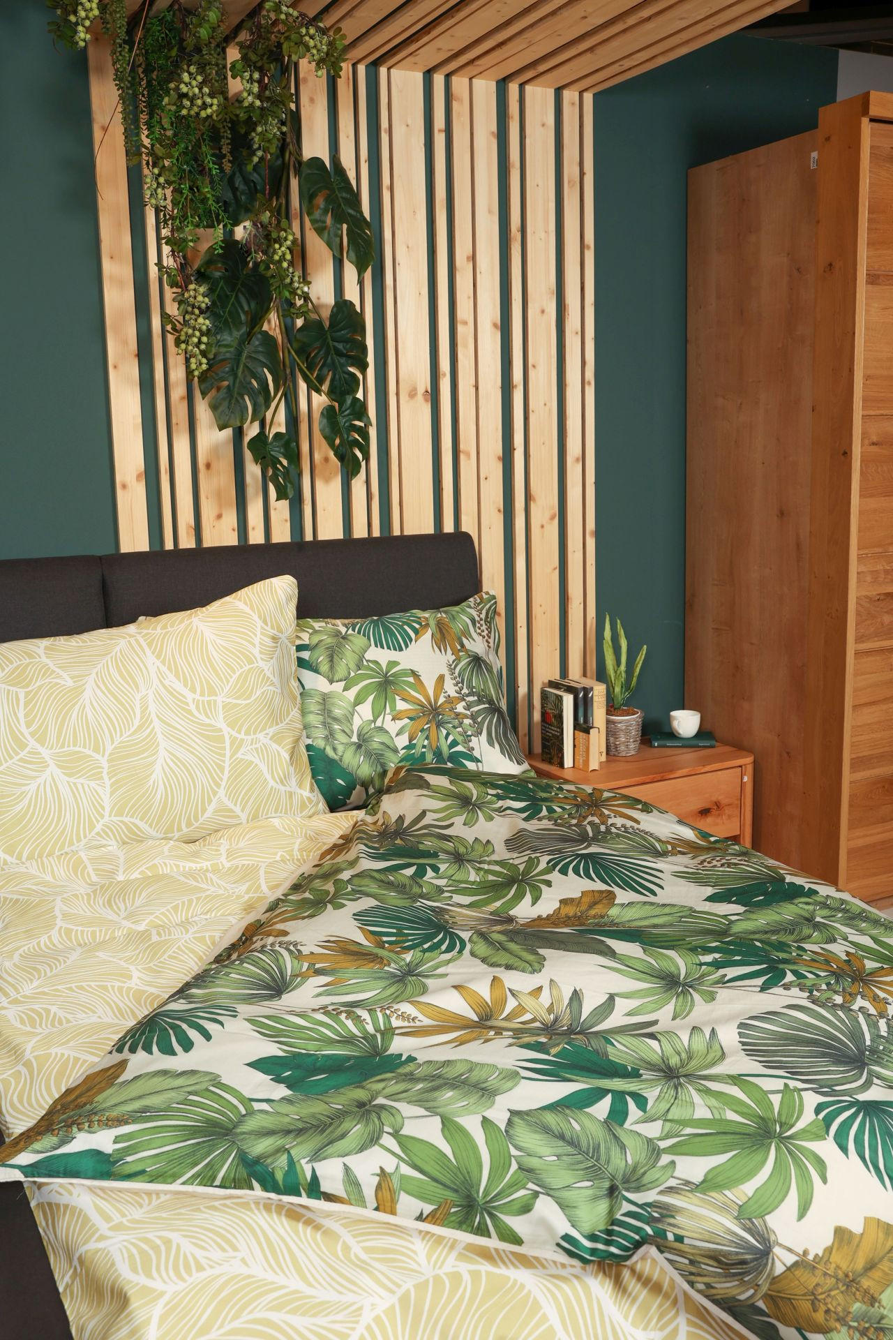 BETTWÄSCHESET Satin 200/210 cm  100 cm/65 cm  - Gelb, Basics, Textil (200/210cm) - Ambiente