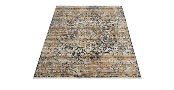 WEBTEPPICH 67/130 cm Le Mans Grau, Goldfarben  - Goldfarben/Grau, Design, Textil (67/130cm) - Dieter Knoll